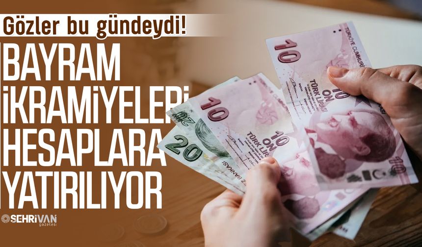 Gözler bu gündeydi: Bayram ikramiyeleri hesaplara yatırılıyor!