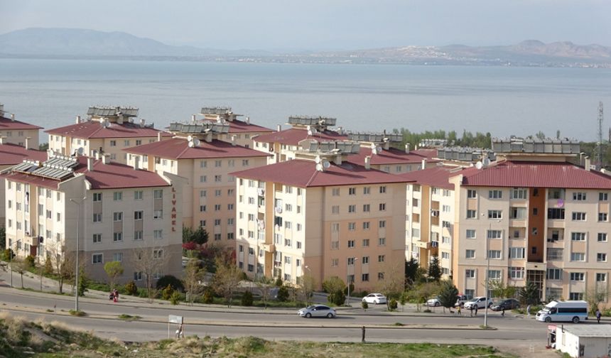 Van’da konut piyasasında hareketlilik: Konut satışları ciddi oranda arttı!