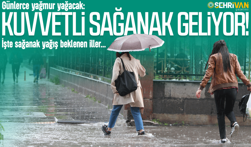 Meteoroloji il il uyarıp alarma geçti: Sağanak yağış ve şiddetli fırtına geliyor!