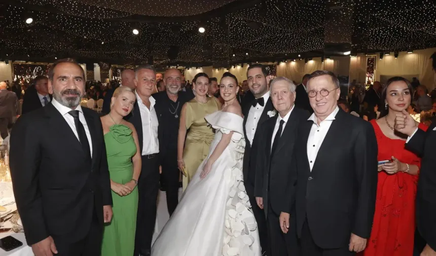 Sinan Engin'in kızı, görkemli bir düğünle evlendi