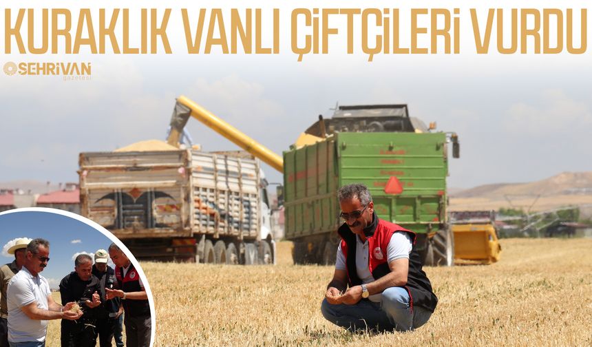 Vanlı çiftçiler: “Bu sene çiftçi tamamen dibe vurdu”