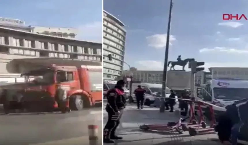 Son dakika! Ankara'da korkutan patlama: 6 kişi yaralandı!