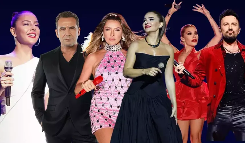 Kim nerde sahne alacak? Ünlülerin yılbaşı programı belli oldu!