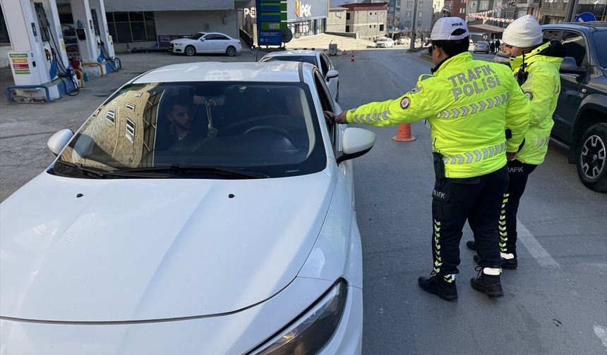 Hakkari'de huzur ve güven uygulaması yapıldı