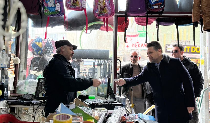 Başkan Kuşan’dan mahalle ve esnaf ziyareti!