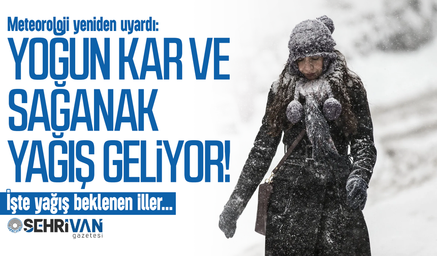 Bu şehirlere 18 Şubat 2026 Çarşamba günü lapa lapa kar yağacak!