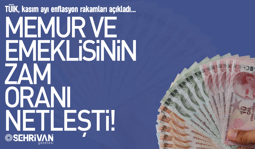 Memur ve emeklinin ocak zam oranı netleşti!
