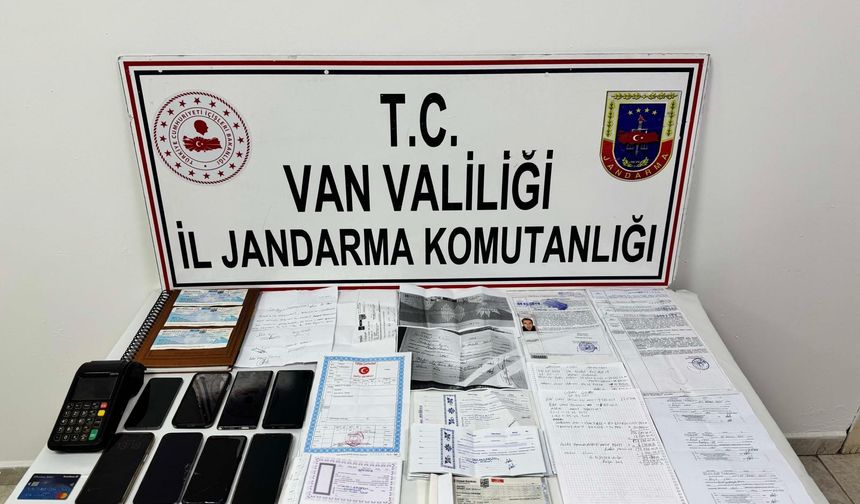 Van’da tefecilik operasyonu: 9 adrese eş zamanlı baskın!