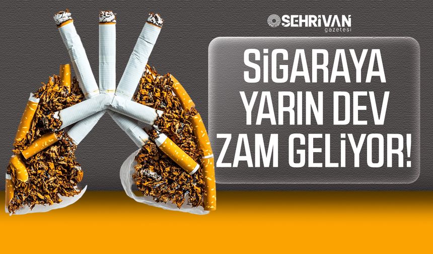 Sigaraya yarın dev zam geliyor!