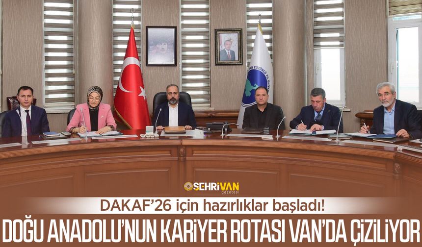 Doğu Anadolu’nun kariyer rotası Van’da çiziliyor!