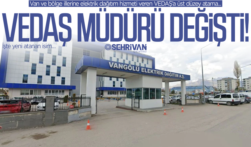 Van’daki o kurumun müdürü değişti! İşte yeni atanan isim…