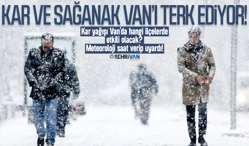 Van’da yağışlar kaç daha sürecek? Meteoroloji tarih verdi!