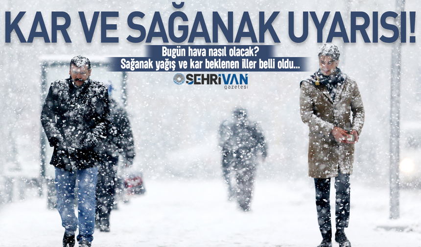 Kar ve sağanak geliyor: Yağış beklenen iller belli oldu!