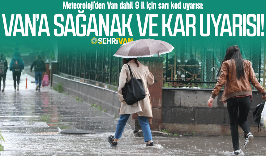 Van’da kar ve sağanak kaç gün etkili olacak? Meteoroloji gün verip açıkladı!
