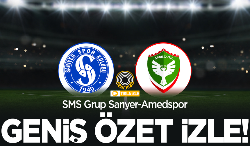 Geniş Özet| Sarıyer – Amedspor (19 Şubat 2026)