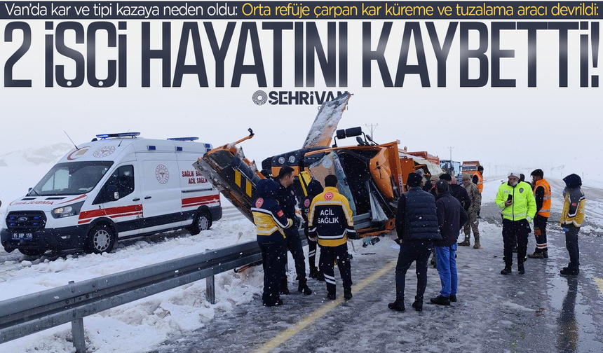 Van’daki kazada ağır yaralanan işçiden acı haber geldi: Ölü sayısı 2’ye çıktı!