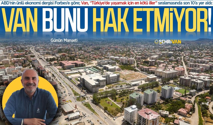 Van bunu hak etmiyor!