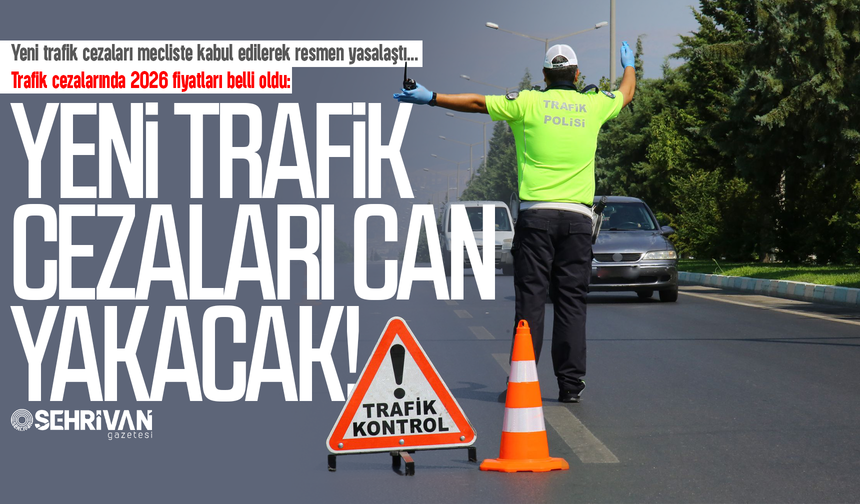 Yeni trafik cezaları can yakacak: Trafik cezalarında yeni tarifeler belli oldu!