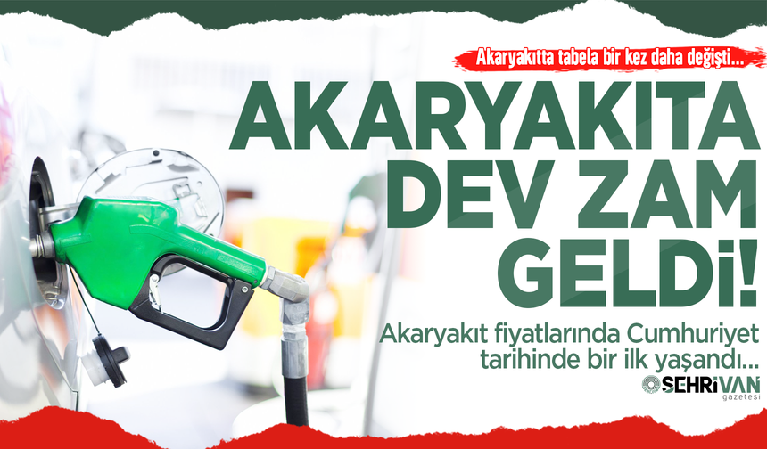 Motorine dev zam geldi, Cumhuriyet tarihinde bir ilk yaşandı!