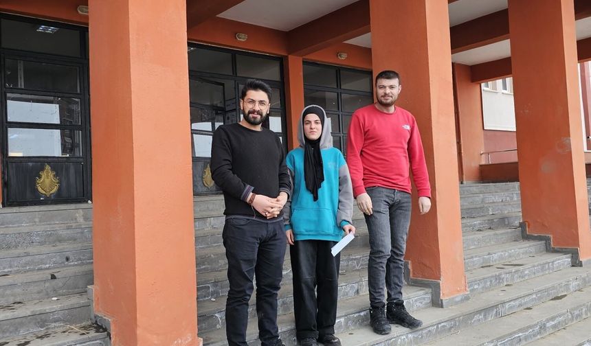 Van’da dereceye giren öğrencilere ödül verildi!