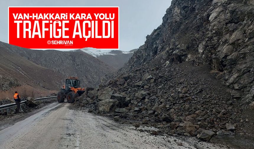 Van-Hakkari kara yolu trafiğe açıldı