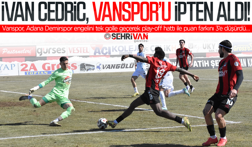 Vanspor’u İvan Cedric, ipten aldı!