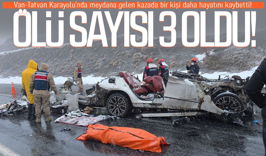 Feci kazada bilanço değişti: Ölü sayısı 3 oldu!