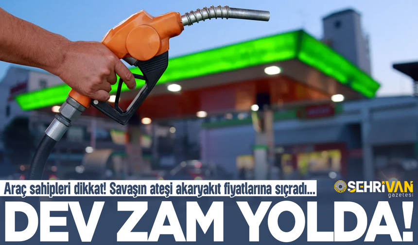 Akaryakıta okkalı zam geliyor: Pompaya yansıyacak rakam belli oldu!