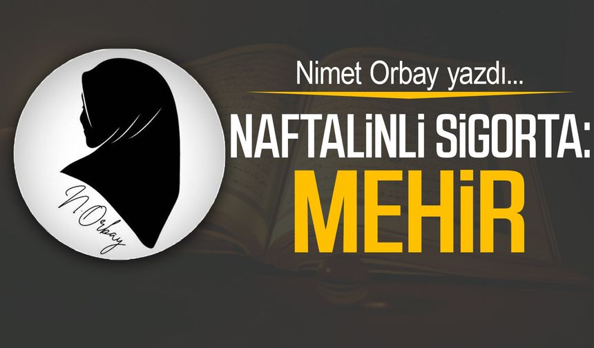Nimet Orbay yazdı: Naftalinli Sigorta: Mehir