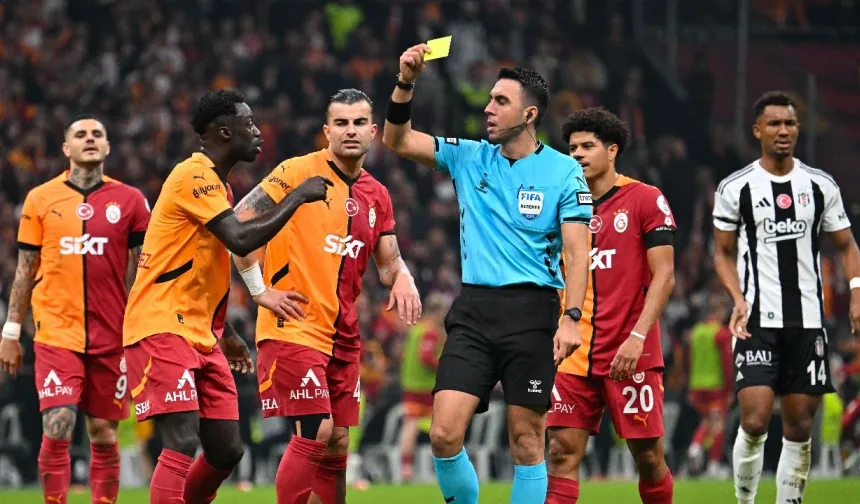 Beşiktaş - Galatasaray derbisinin hakem triosu belli oldu!