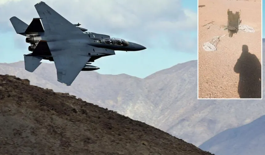 ABD, İran'da düşürülen F-15 savaş uçağının 2 pilotunu operasyonla kurtardı