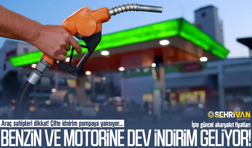 Ateşkes sonrası benzin ve motorine dev indirim geliyor: Tarih belli oldu!