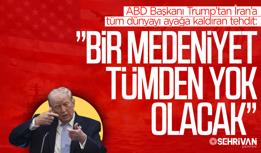 ABD Başkanı Trump’tan tüm dünyayı ayağa kaldıran tehdit! Trump "o saati" işaret etti…