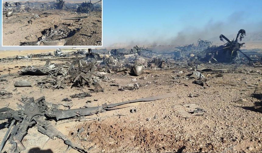 İran: Pilotu kurtarmaya gelen 2 helikopteri ve bir C-130 uçağını imha ettik
