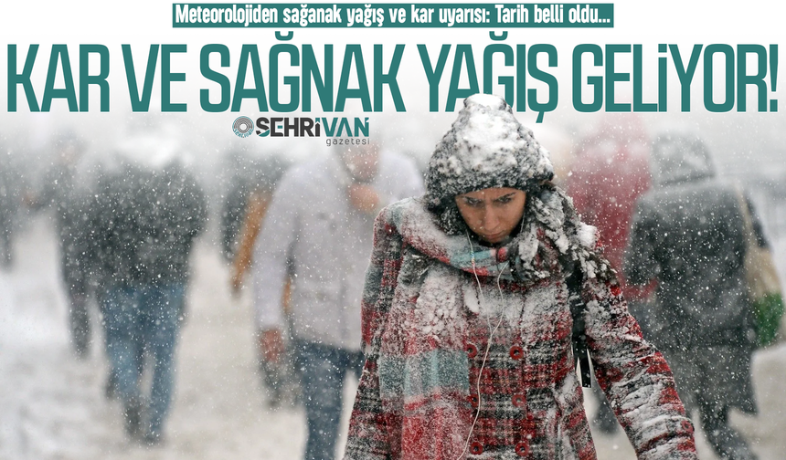 Kış geri dönüyor: 81 ili kar ve sağanak yağış esir alacak!