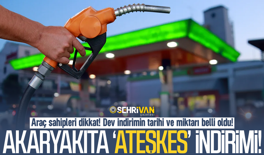 Akaryakıta ‘ateşkes’ dev indirimi geliyor: Rakam ve tarih belli oldu!