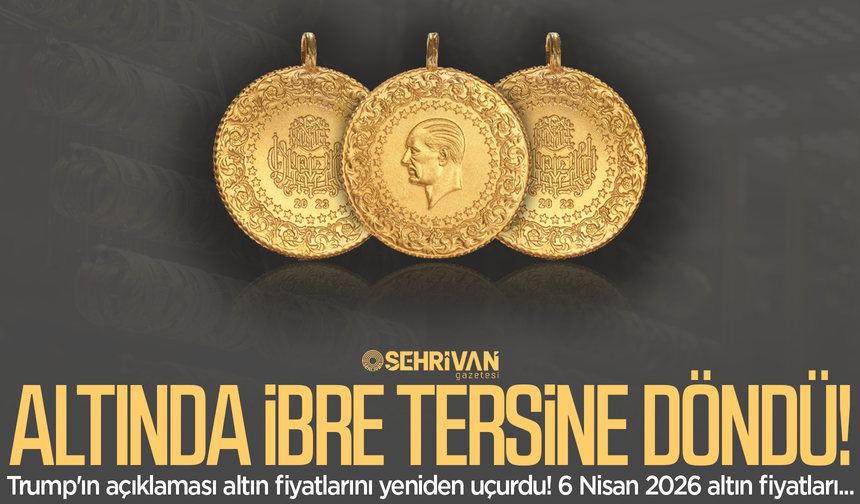 Altında ibre tersine döndü! Trump'ın açıklaması altın fiyatlarını yeniden uçurdu