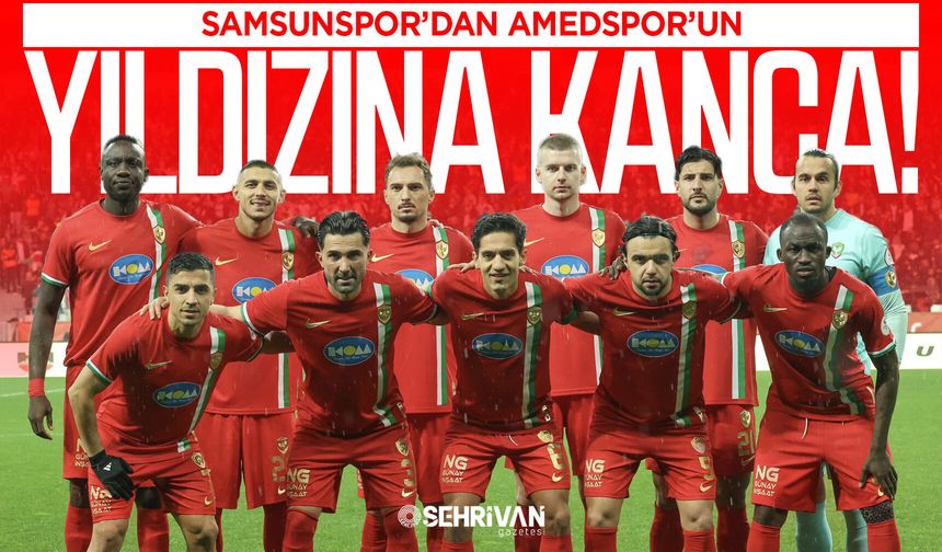 Samsunspor’dan Amedspor’un yıldızına kanca!