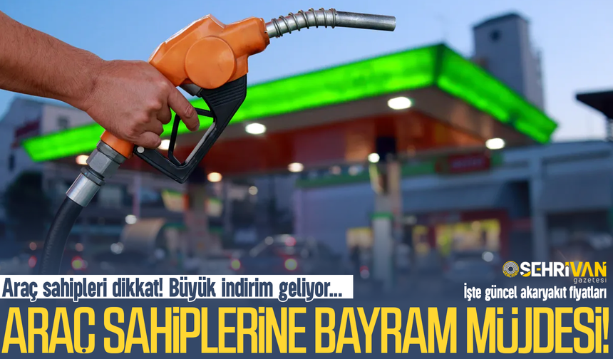 Araç sahiplerine bayram müjdesi!