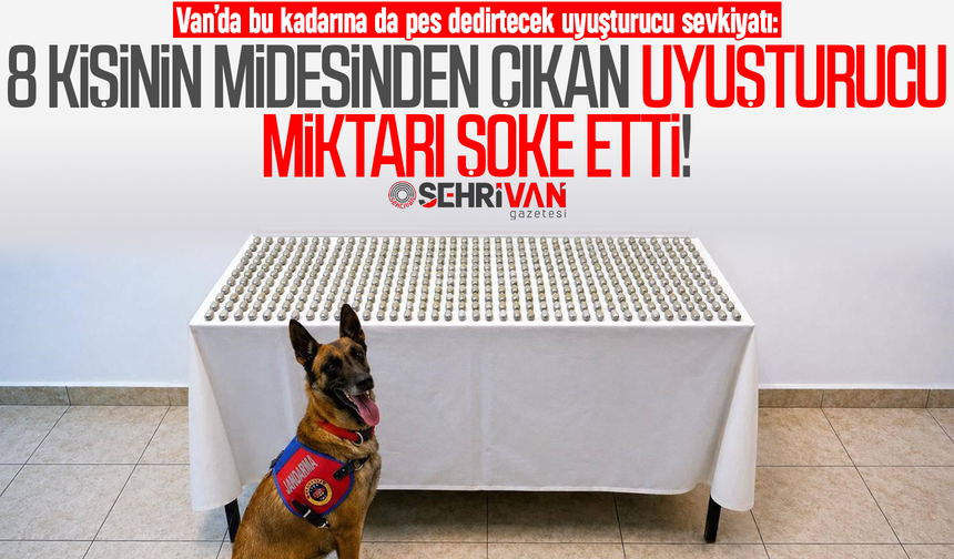 Van’da bu kadarına da pes dedirtecek uyuşturucu operasyonu!