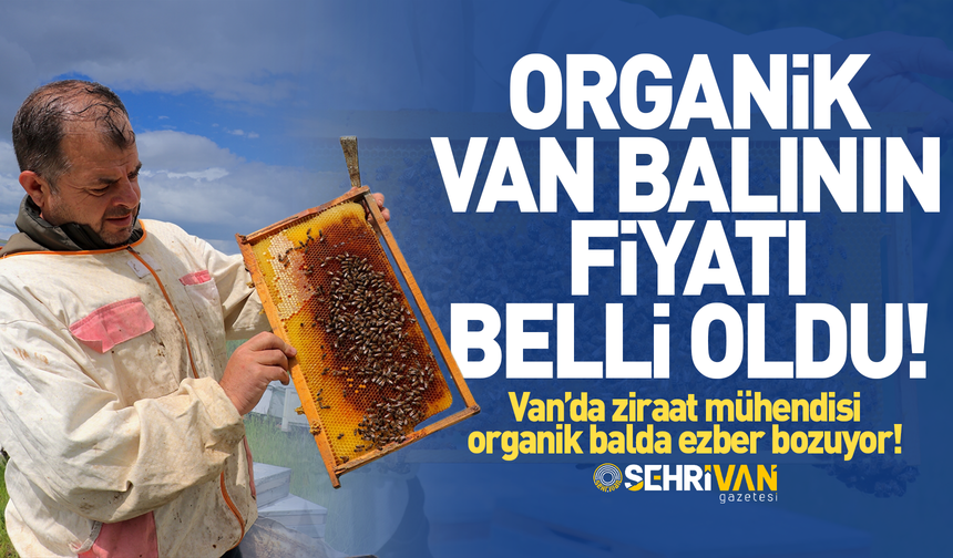 Organik Van balının fiyatı belli oldu! İşte organik Van balının yeni fiyatı