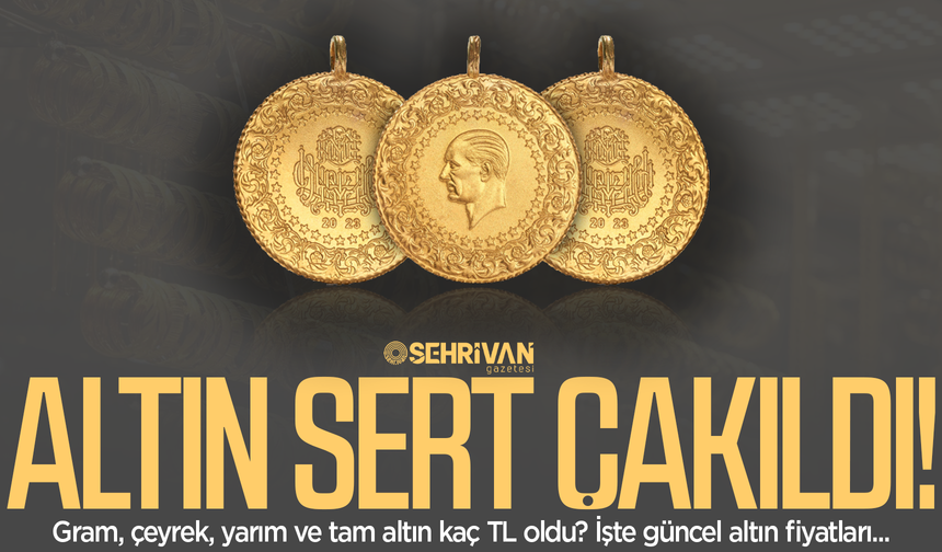 Gram altında sert düşüş: Nedeni belli oldu!