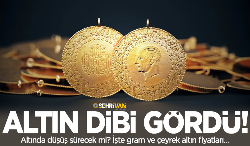 Altın fiyatları dibi gördü! Düşüş sürecek mi?