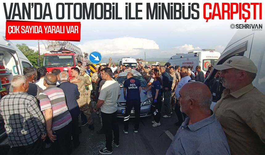 Van’da korkutan kaza: Çok sayıda yaralı var!