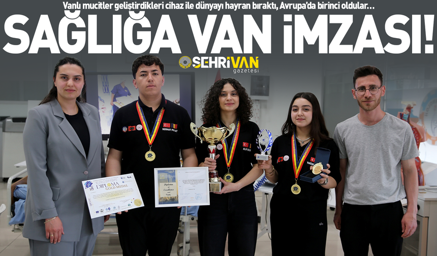 Avrupa Vanlı öğrencilerin başarısını konuşuyor!