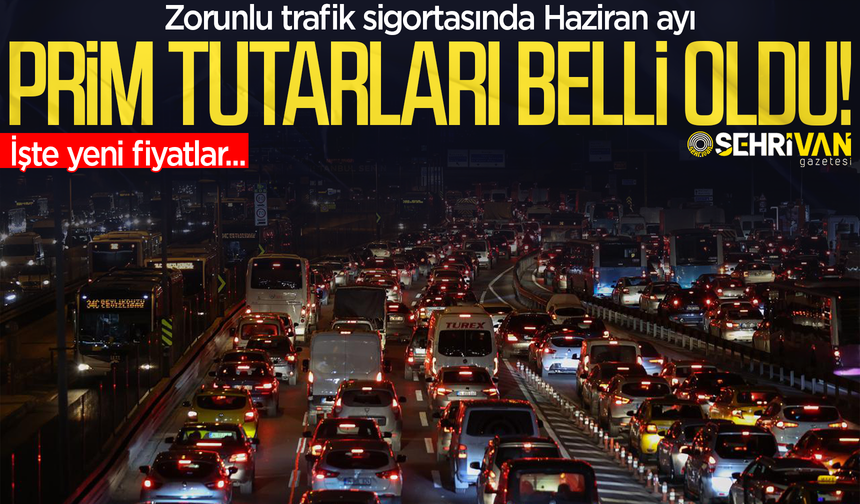 Zorunlu trafik sigortası prim tutarları belli oldu: İşte yeni tarifeler