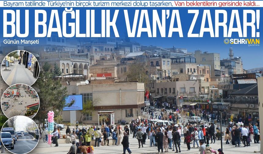 Bölge illeri coştu, Van yine boş geçti!