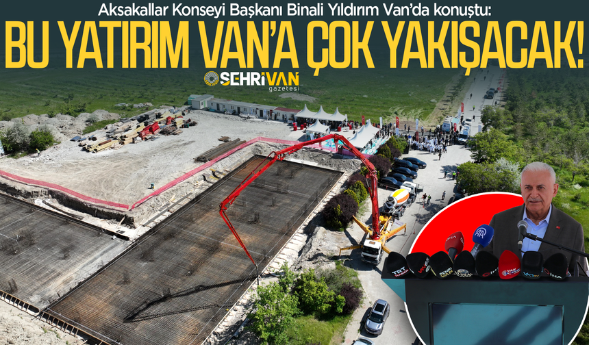 Van Gölü kıyısına büyük eser: Bu yatırım Van’a çok yakıştı!