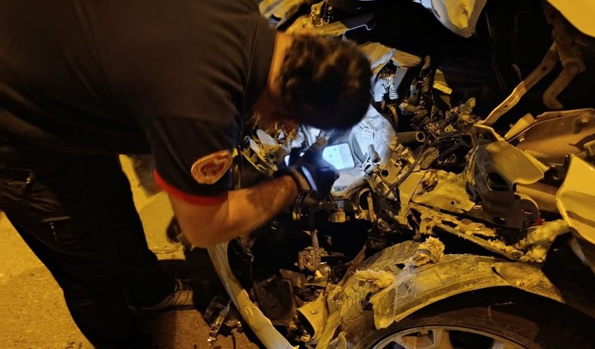 Van’da trafik kazası! Yaralı var