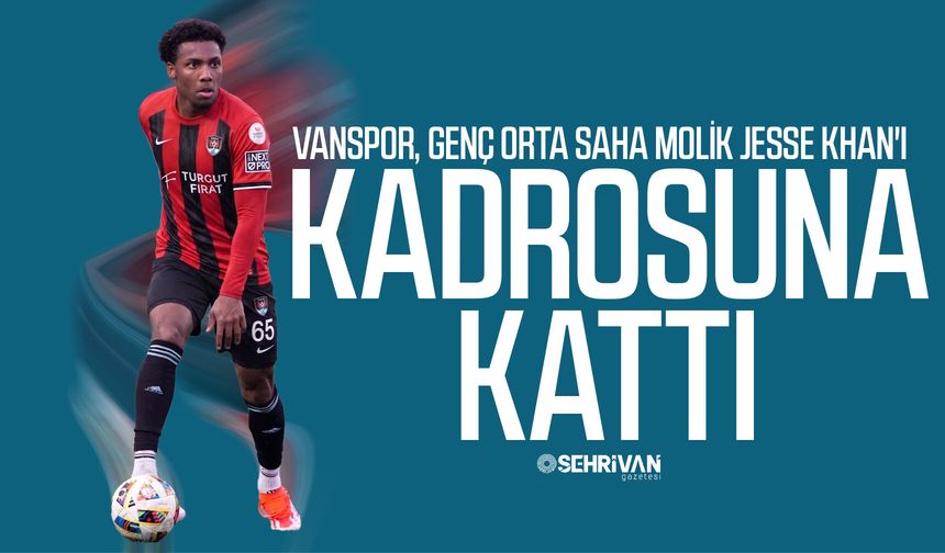 Vanspor milli takım oyuncusunu kadrosuna kattı